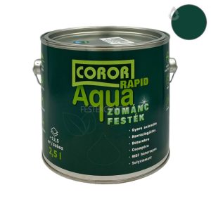 Coror Rapid Aqua Zománcfesték RAL6005 - mohazöld - 2,5 l