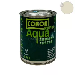   Coror Rapid Aqua Zománcfesték RAL1013 - gyöngyfehér - 0,75 l