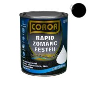 Coror Rapid Zománcfesték - fekete - 0,75 l