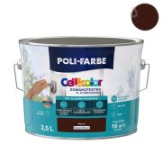 Poli-Farbe CellKolor zománcfesték - barna - 2,5 l