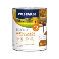   Poli-farbe Boróka vastaglazúr LB04 - világos tölgy - 0,75 l