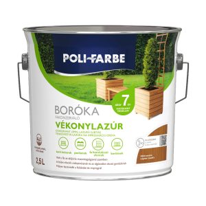 Boróka fakonzerváló vékonylazúr FB04 - mandula - 2,5 l