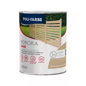 Poli-Farbe Boróka Base BB01 fakonzerváló alapozó - 0,75 l
