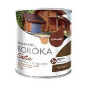 Poli-Farbe Boróka Satin lazúr - tölgy - 2,5 l