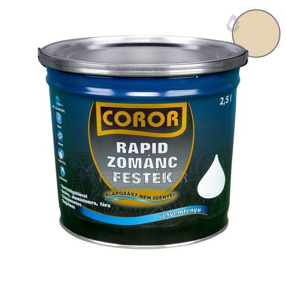 Coror Rapid Zománcfesték RAL1015  - bézs - 2,5 l