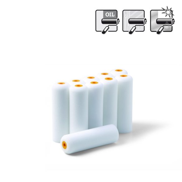 Schuller Soft Pro HK 2R két oldalon befelé kerekített lakkhenger - 11 cm