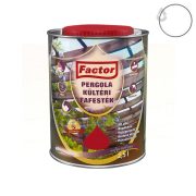 Factor Pergola kültéri fafesték - fehér - 2,5 l