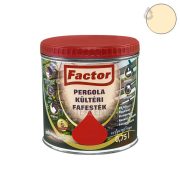 Factor Pergola kültéri fafesték - juhar - 0,75 l