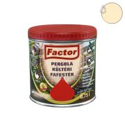 Factor Pergola kültéri fafesték - juhar - 0,75 l