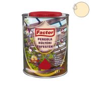 Factor Pergola kültéri fafesték - juhar - 2,5 l
