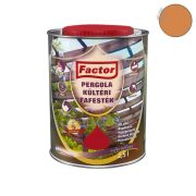 Factor Pergola kültéri fafesték - aranytölgy - 2,5 l