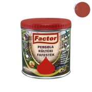 Factor Pergola kültéri fafesték - teak - 0,75 l