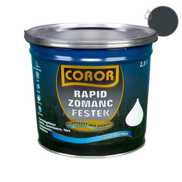 Coror Rapid Zománcfesték RAL7016 - antracit - 2,5 l