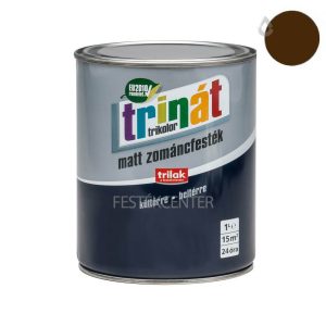 Trilak Trinát matt zománcfesték 504 - barna - 1 l