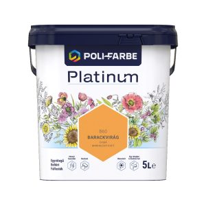 Poli-Farbe Platinum B60 egyrétegű beltéri falfesték - barackvirág - 5 l