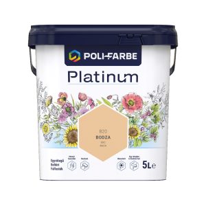 Poli-Farbe Platinum B20 egyrétegű beltéri falfesték - bodza - 5 l