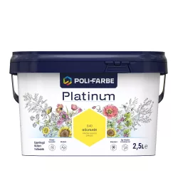   Poli-Farbe Platinum G40 egyrétegű beltéri falfesték - gólyahír - 2,5 l
