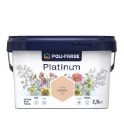   Poli-Farbe Platinum GY30 egyrétegű beltéri falfesték - gyékény - 2,5 l