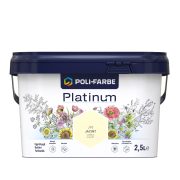   Poli-Farbe Platinum J10 egyrétegű beltéri falfesték - jácint - 2,5 l