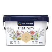   Poli-Farbe Platinum K30 egyrétegű beltéri falfesték - komló - 2,5 l