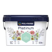   Poli-Farbe Platinum K50 egyrétegű beltéri falfesték - kövirózsa - 2,5 l