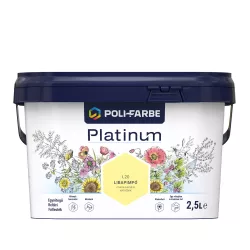   Poli-Farbe Platinum L20 egyrétegű beltéri falfesték - libapimpó - 2,5 l