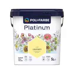   Poli-Farbe Platinum L20 egyrétegű beltéri falfesték - libapimpó - 5 l