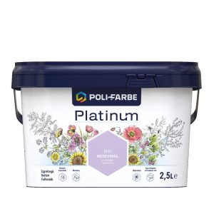Poli-Farbe Platinum M30 egyrétegű beltéri falfesték - mesevirág - 2,5 l