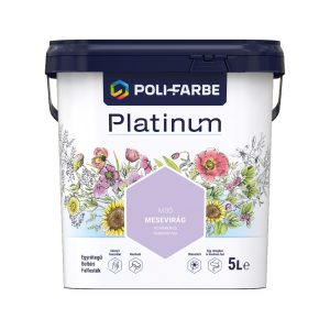 Poli-Farbe Platinum M30 egyrétegű beltéri falfesték - mesevirág - 5 l