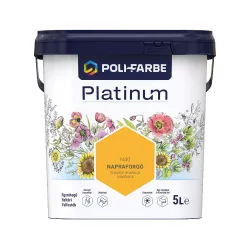   Poli-Farbe Platinum N40 egyrétegű beltéri falfesték - napraforgó - 5 l