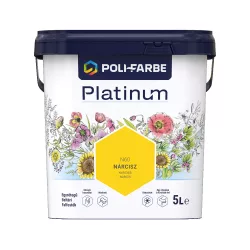   Poli-Farbe Platinum N60 egyrétegű beltéri falfesték - nárcisz - 5 l