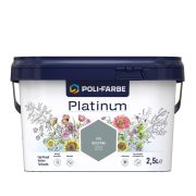   Poli-Farbe Platinum S50 egyrétegű beltéri falfesték - sulyom - 2,5 l