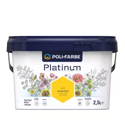   Poli-Farbe Platinum A70 egyrétegű beltéri falfesték - aranyeső - 2,5 l