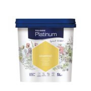   Poli-Farbe Platinum A70 egyrétegű beltéri falfesték - aranyeső - 5 l