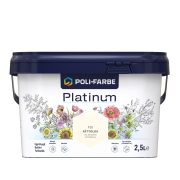   Poli-Farbe Platinum F20 egyrétegű beltéri falfesték - fátyolka - 2,5 l