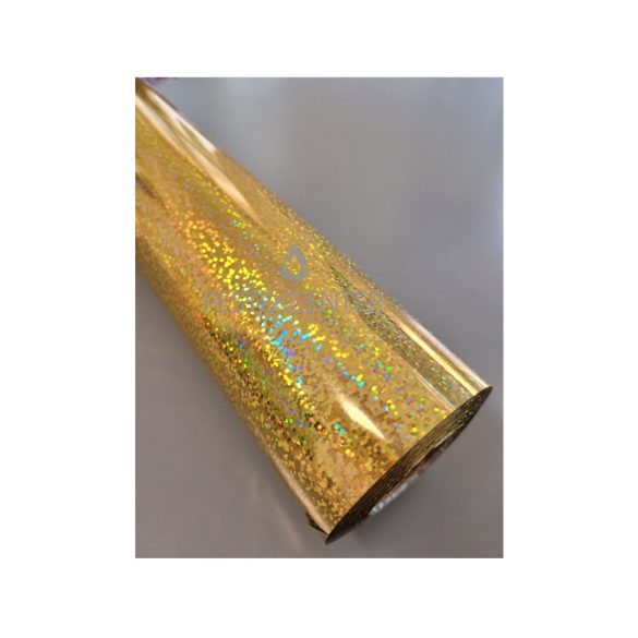 Dekorfólia szett 21,3 cm x 120 m - SA28 - Gold glitter