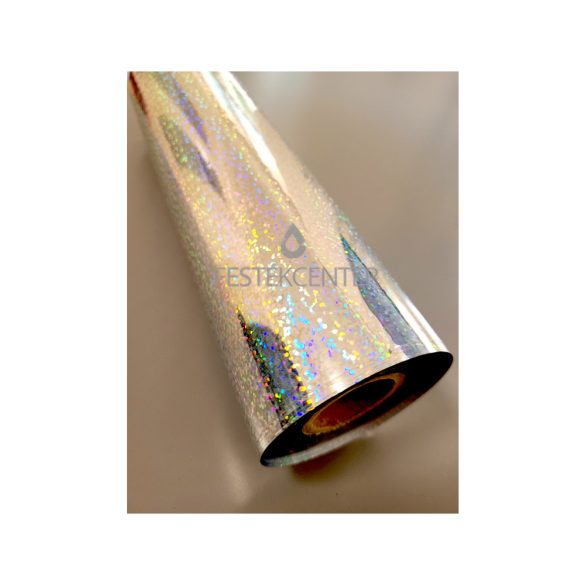 Dekorfólia szett 21,3 cm x 120 m - S10 - Silver glitter