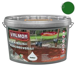 Valmor flexibilis padlóbevonat - zöld - 4 l