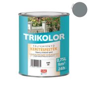   Trilak Trikolor selyemfényű kerítésfesték - betonszürke - 0,75 l