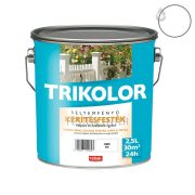   Trilak Trikolor selyemfényű kerítésfesték - fehér - 2,5 l