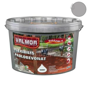 Valmor flexibilis padlóbevonat - világos szürke - 8 l