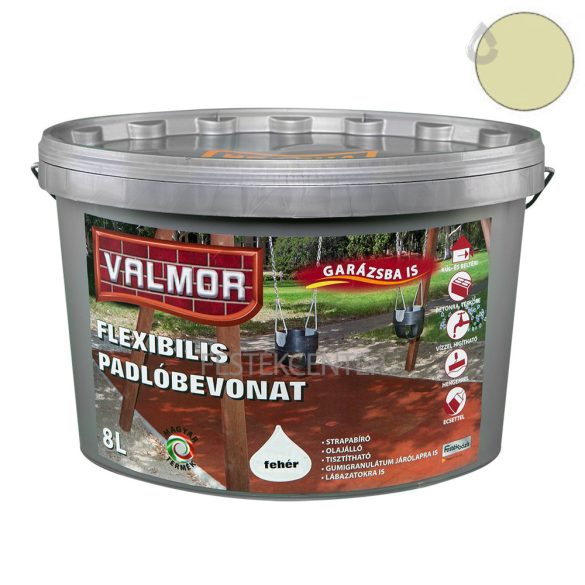 Valmor flexibilis padlóbevonat - krém - 8 l