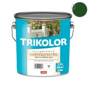   Trilak Trikolor selyemfényű kerítésfesték - babérzöld - 2,5 l