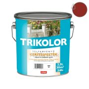   Trilak Trikolor selyemfényű kerítésfesték - angolvörös - 2,5 l