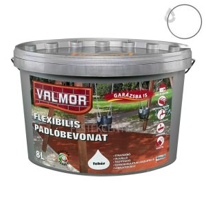 Valmor flexibilis padlóbevonat - fehér - 8 l