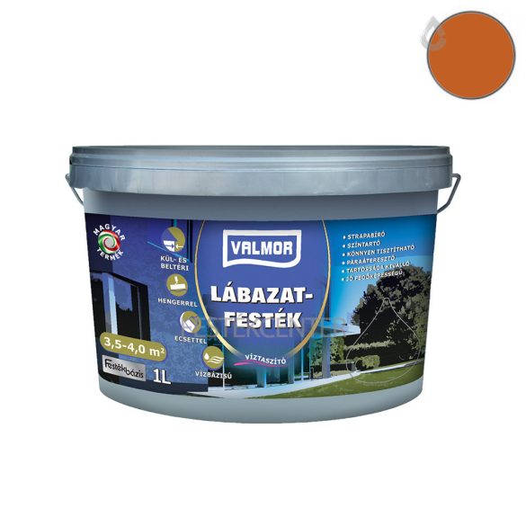 Valmor lábazatfesték - közép barna - 1 l