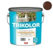   Trilak Trikolor selyemfényű kerítésfesték - gesztenyebarna - 2,5 l