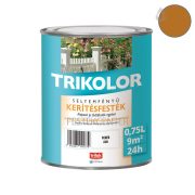   Trilak Trikolor selyemfényű kerítésfesték - aranyokker - 0,75 l