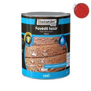 Trilak Lazurán Aqua 3 IN 1 favédő lazúr - vadcseresznye - 0,75 l