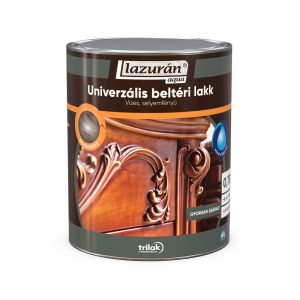 Trilak Lazurán Aqua univerzális selyemfényű beltéri lakk - 0,75 l